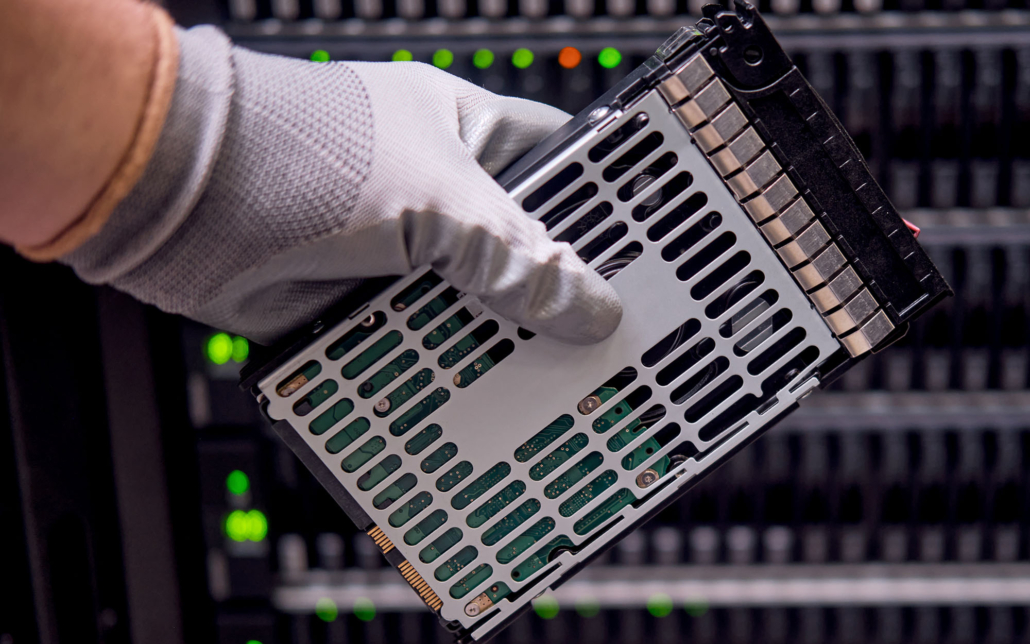 Data Recovery For Server Tapes Close Up View