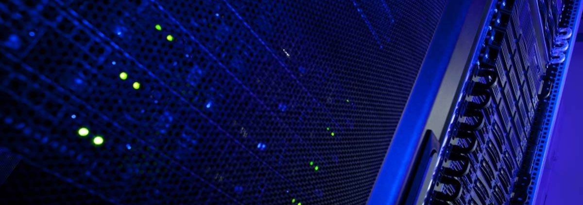 Data center with tape drives