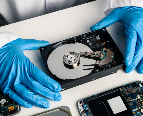 Data Recovery Attempt By Professional